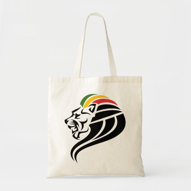 Tote Bag Rasta Lion de Juda (Devant)