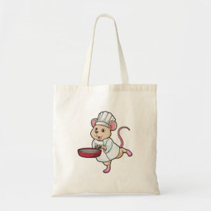 Tote Bag Rat comme Cuire avec Pan & Cuisine casquette