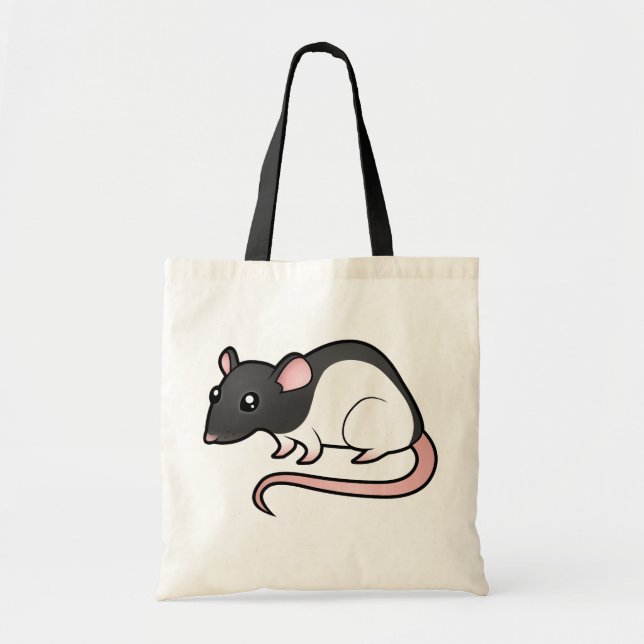 Tote Bag Rat de bande dessinée (Devant)