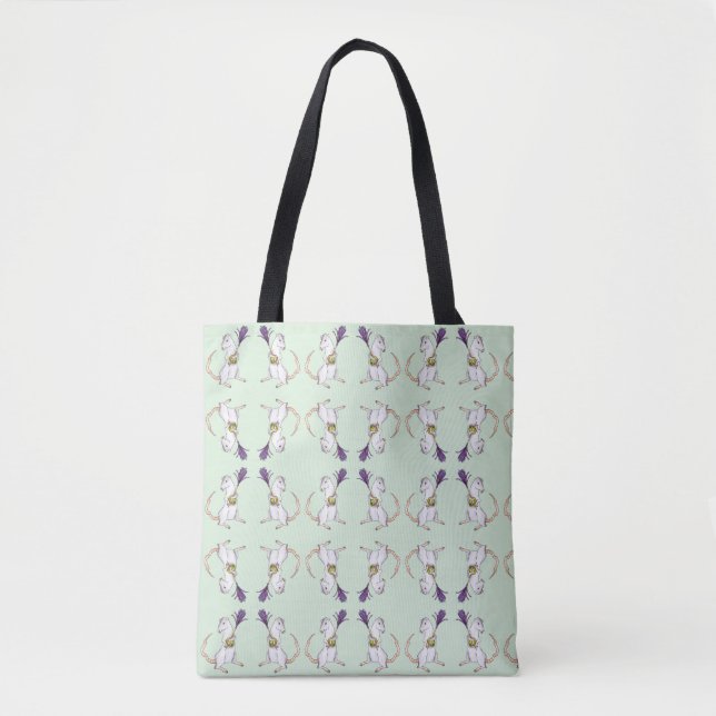 Tote Bag rat de partie (Devant)