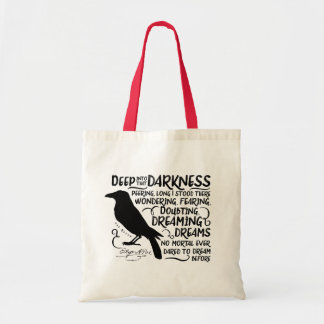 Tote Bag Raven (profondément dans cette obscurité) par