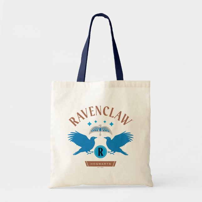 Tote Bag RAVENCLAW™ Maison double aigle Diadem Graphique (Devant)
