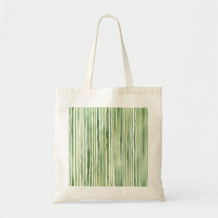 Tote Bag Rayures Vertes