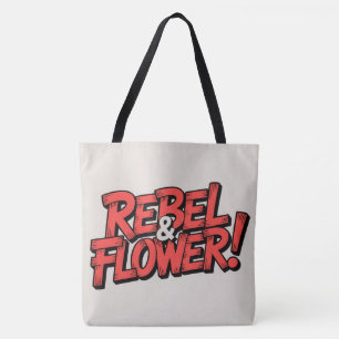 Tote Bag Rebel Flower