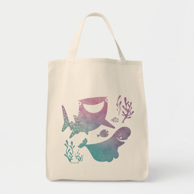 Tote Bag Recherche graphique d'aquarelle Dory (Devant)
