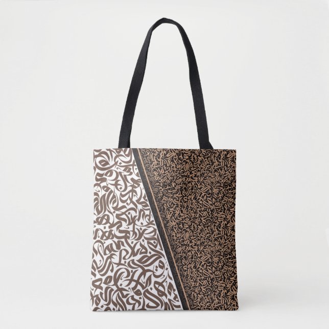 Tote Bag Rechercher : Anglais liquégraphie anglaise (Devant)