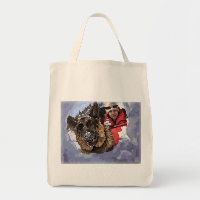 Tote Bag Rechercher et Secourir (Devant)