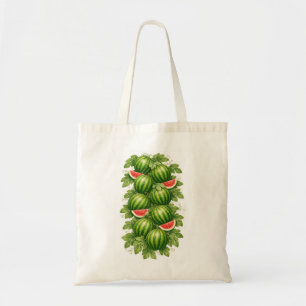 Tote Bag Récolte de pastèque botanique