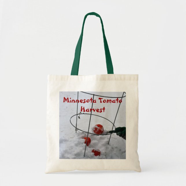Tote Bag Récolte de tomate du Minnesota (Devant)