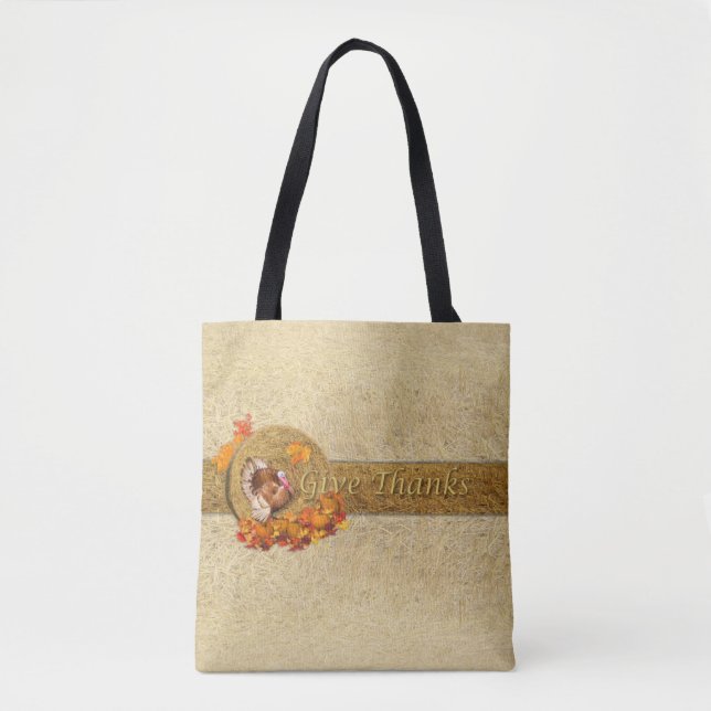 Tote Bag Récolte Turquie Fourre-tout (Devant)