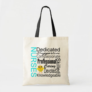 Tote Bag Reconnaître une infirmière : Collage de reconnaiss