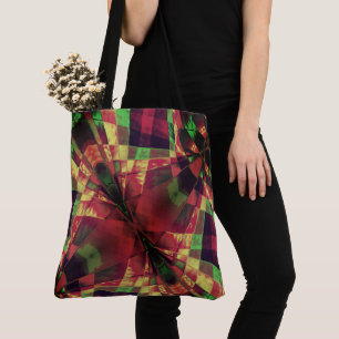 Tote Bag Rectangle incliné, incliné, "opacité" coloré