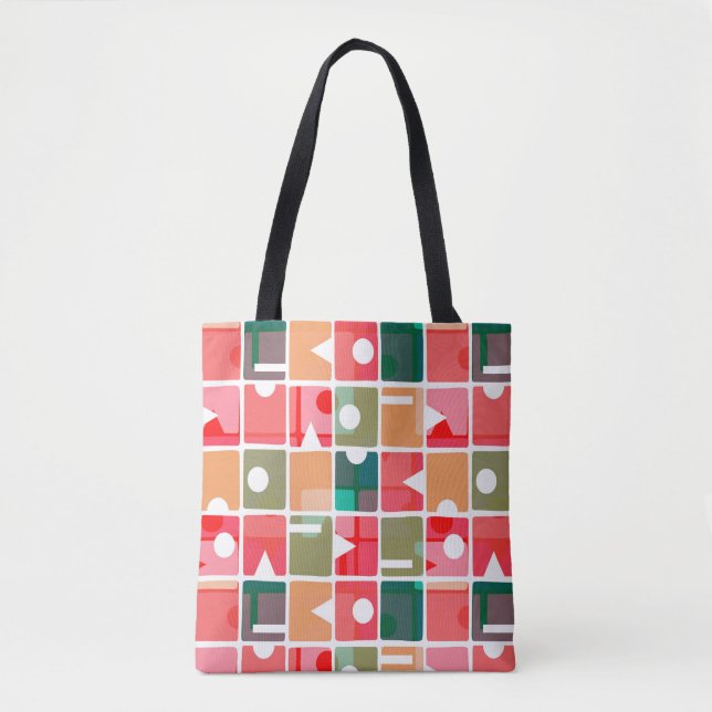 Tote Bag Rectangles Abstraites 120623 (Devant)