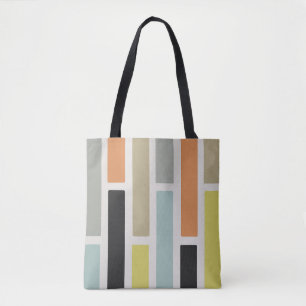 Tote Bag Rectangles modernes du milieu du siècle