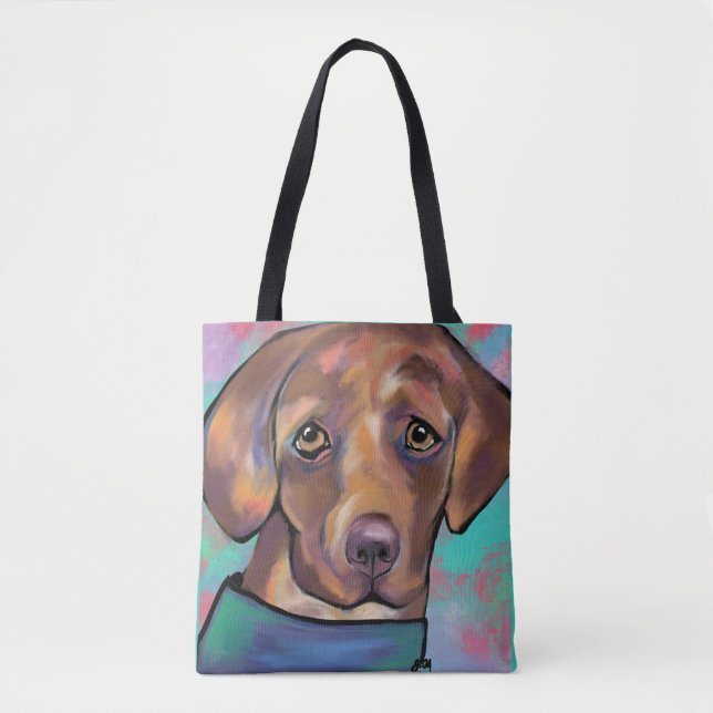 TOTE BAG RÉCUPÉRATION DE LABRADOR (Devant)