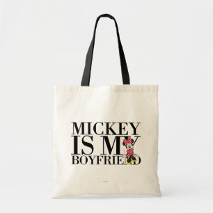 Tote Bag Red Minnie   Mickey est mon petit ami