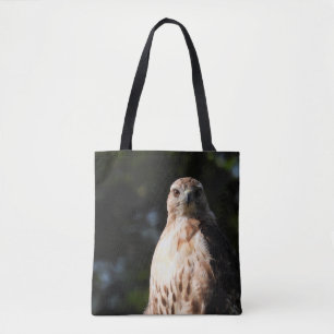Tote Bag Red Tail Hawk Stare