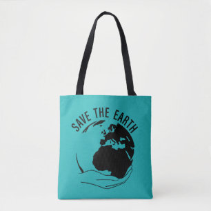 Tote Bag Réduire la réutilisation recycler sauver la terre