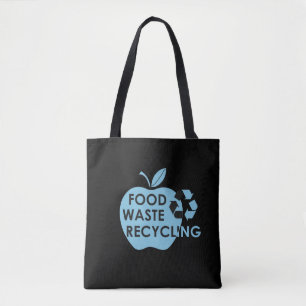 Tote Bag Réduire le recyclage des déchets alimentaires écol