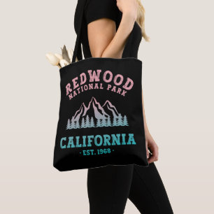 Tote Bag Redwood National Park California Gradient