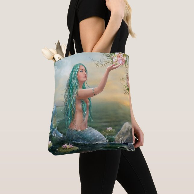 Tote Bag reen la sirène d'une chevelure (De près)