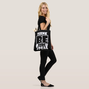 Tote Bag Réfléchissez avant de parler