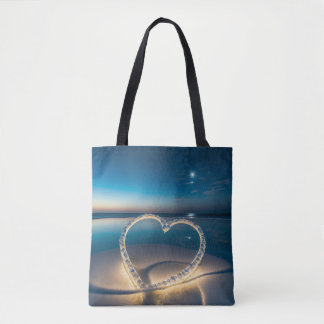 Tote Bag Réflexion d'amour céleste