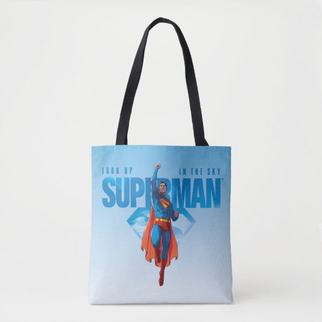 Tote Bag Regarde ça, Superman (Devant)