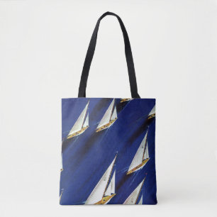 Tote Bag Régate de voilier par la soudure de ski