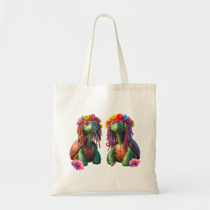 Tote Bag Reggae Turtles – Des vibes d'île pour toujours.