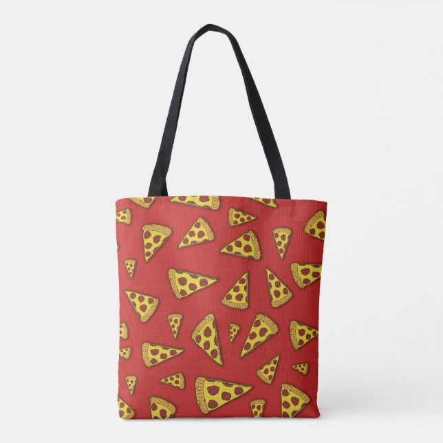 Tote Bag Règles de pizza ! (Dos)