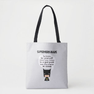 Tote Bag Règles de super-héros