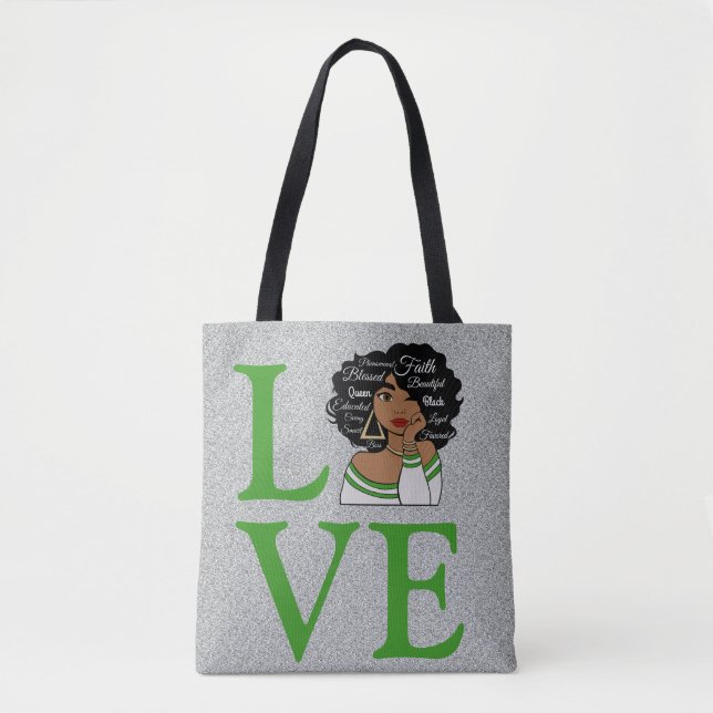 Tote Bag Reine africaine (Devant)