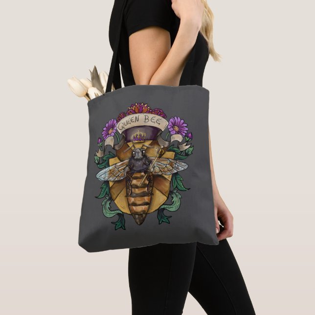 Tote Bag Reine Bee Royal (De près)