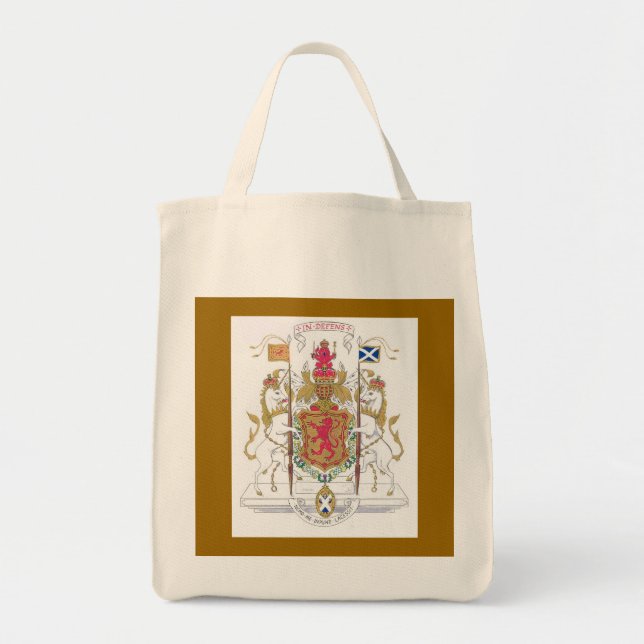 TOTE BAG REINE DE MARY DE LA COUR ÉCOSSAISE DES BRAS (Devant)
