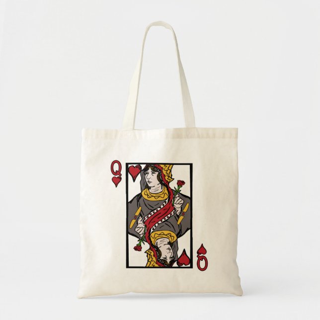 Tote Bag Reine des coeurs (Devant)