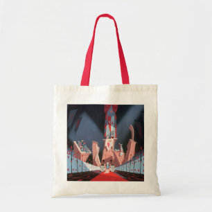 Tote Bag Reine des Coeurs Alice devant sa cour