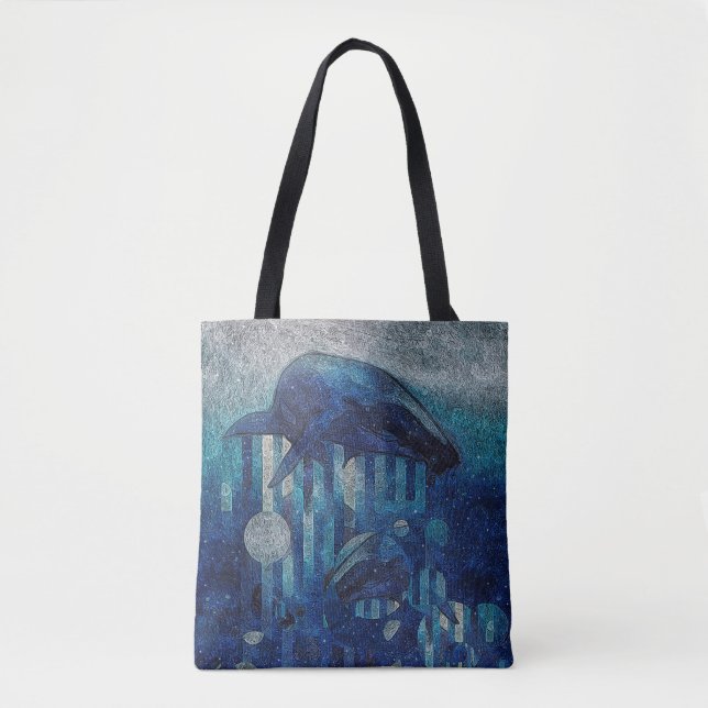 Tote Bag Reine sous-marine (Devant)