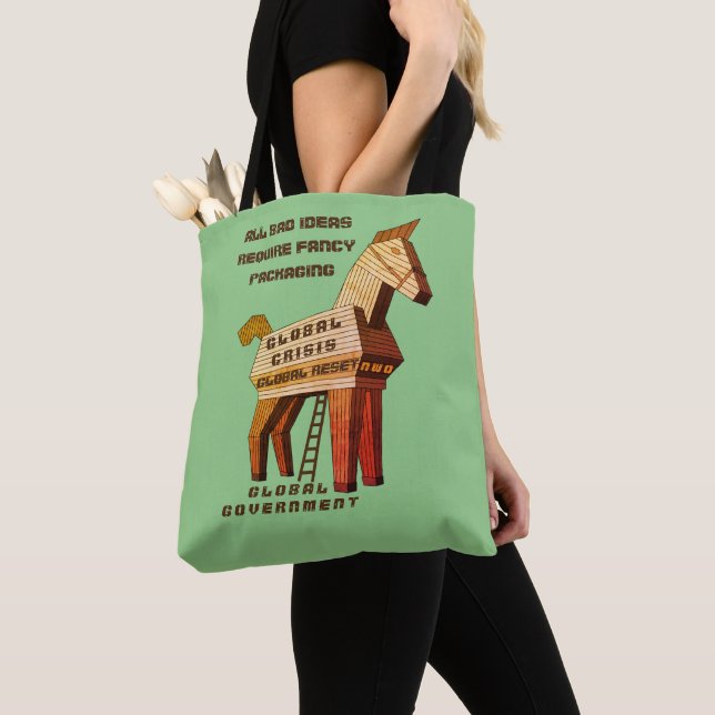 Tote Bag Réinitialiser Fourre-tout (De près)