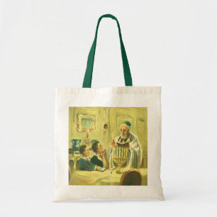 Tote Bag Religion Ancienne, Judaïsme, Allumer la Menorah