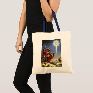 Tote Bag Religion vintage, Sages avec l'étoile de Bethléem