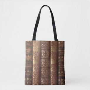 Tote Bag Reliures de livres magnifiques héraldiques (Dumas)