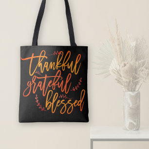 Tote Bag Remerciements Grateful Citation Script Citation No