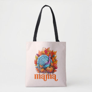 Tote Bag Remerciements Mama Turquie et l'automne quittent l