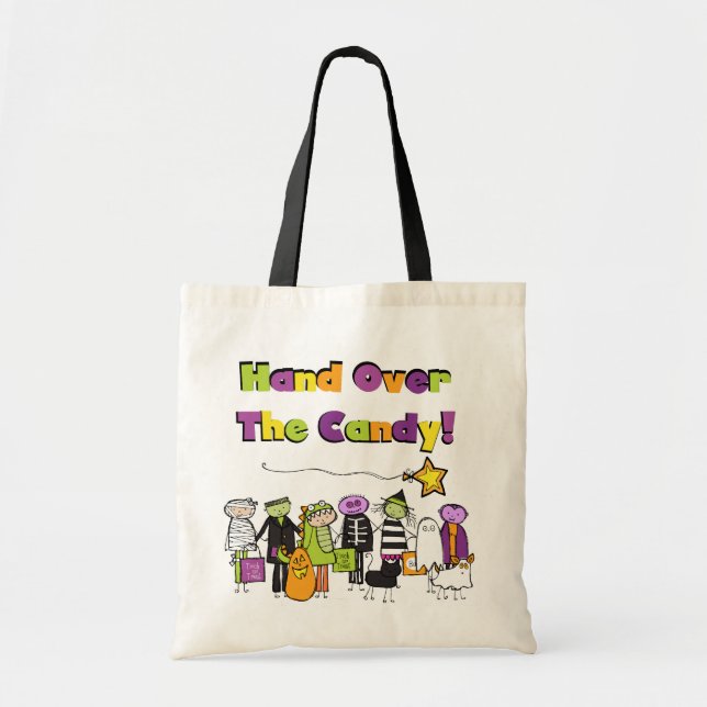 Tote Bag Remettez-vous les bonbons, les t-shirts et les cad (Devant)