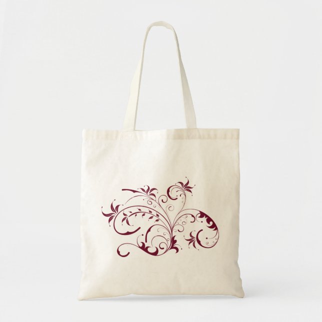 Tote Bag Remous de fleur (Devant)
