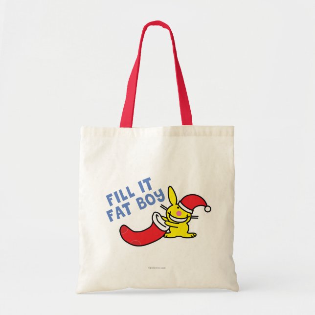 Tote Bag Remplir le gros garçon (Devant)