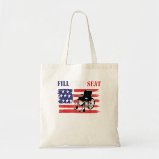 Tote Bag Remplissez Le Siège Qui Siège Trump 2020 Dis
