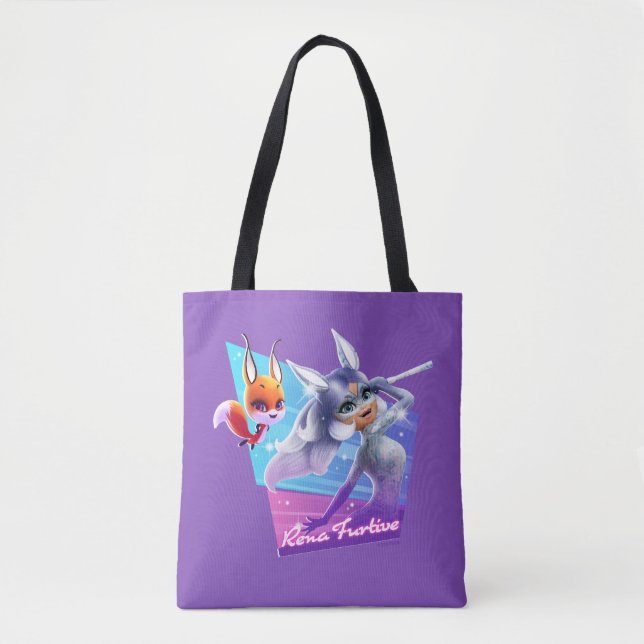 Tote Bag Rena Furtive Graphic (Devant)