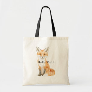 Tote Bag Renard doux